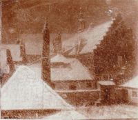 Neige sur le Béguinage - <1929 ?